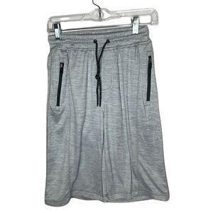 Burnside Grey/Black Men’s Sweat-Pants Shorts. Size Small.
